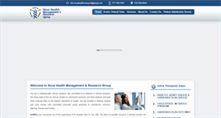 Desktop Screenshot of nhmclinicalresearch.com